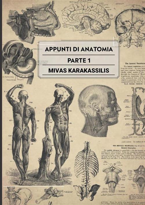 Appunti di anatomia. Vol. 1 - Mivas Karakassilis - copertina