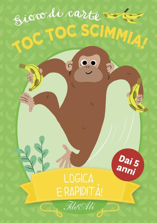Toc toc scimmia! Gioco di carte - Richard Stehr,Chieko Stehr - copertina