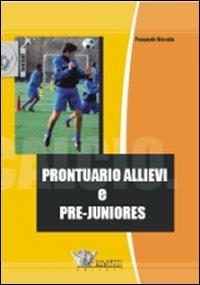 Prontuario Allievi e pre-juniores - Pasquale Viscido - copertina