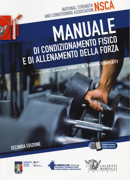 Manuale di condizionamento fisico e di allenamento della forza - copertina