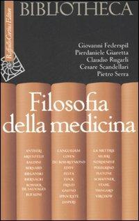 Filosofia della medicina - copertina
