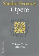 Opere. 1919-1926. Vol. 3