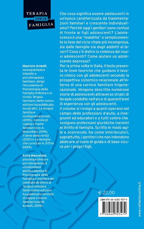 Storie di adolescenza. Esperienze di terapia familiare - Maurizio Andolfi,Anna Mascellani - 2