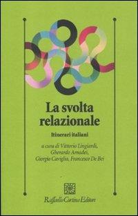La svolta relazionale. Itinerari italiani - copertina