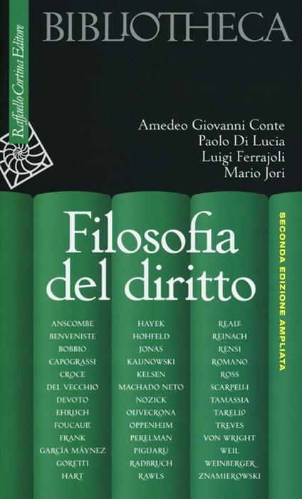 Filosofia del diritto - copertina