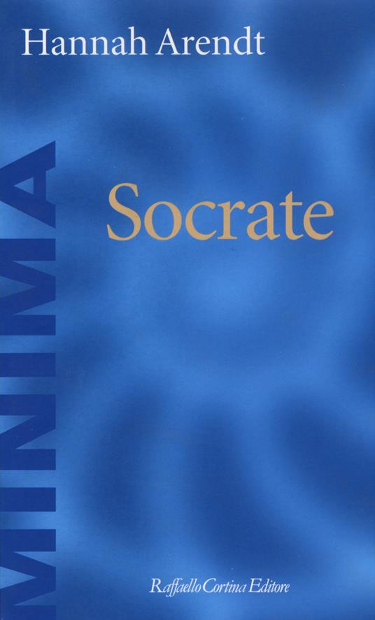 Socrate - Hannah Arendt - copertina