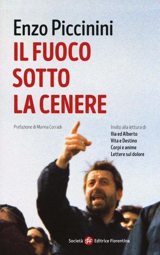 Il fuoco sotto la cenere. Invito alla lettura di Ilia ed Alberto, vita e destino, corpi e anime, lettere sul dolore - Enzo Piccinini - copertina