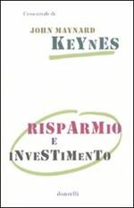 Risparmio e investimento