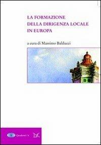 La formazione della dirigenza locale in Europa - copertina