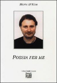 Poesia per me - Mario D'Alise - copertina