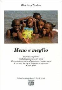 Meno e meglio - Giordano Zordan - copertina