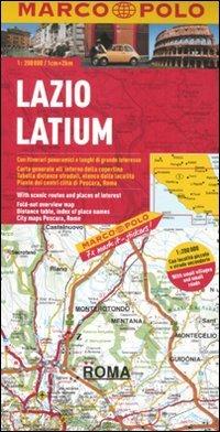 Lazio 1:200.000. Ediz. multilingue - copertina
