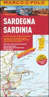 Sardegna 1:200.000. Ediz. multilingue - copertina
