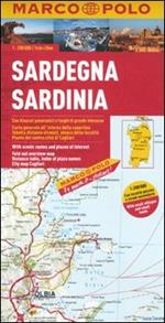 Sardegna 1:200.000. Ediz. multilingue