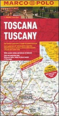 Toscana 1:200.000. Ediz. multilingue - copertina