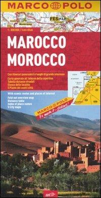 Marocco 1:800.000. Ediz. multilingue - copertina