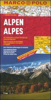 Alpi 1:800.000. Ediz. multilingue - copertina