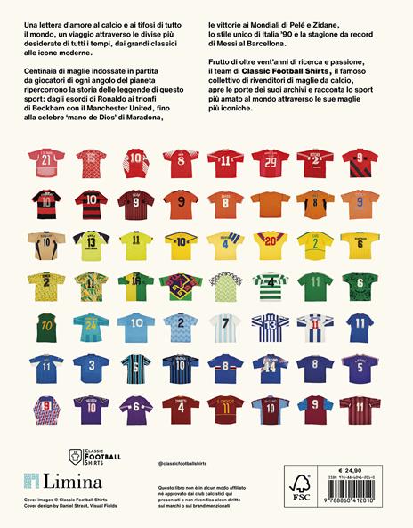 Maglie da calcio. La storia delle divise più belle dall'archivio di Classic Football Shirts - 2