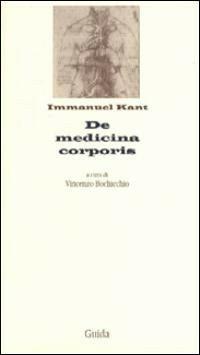 De medicina corporis - Immanuel Kant - copertina