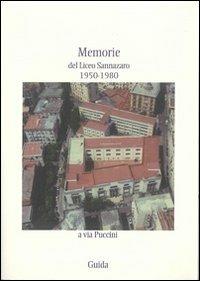 Memorie del liceo Sannazaro. 1950-1980 - copertina