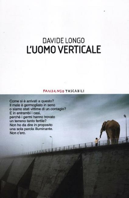 L'uomo verticale - Davide Longo - copertina