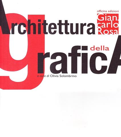 Architettura della grafica - Olivia Solombrino - copertina