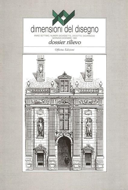 XY Dimensioni del disegno (1993). Vol. 17-18-19: Dossier rilievo - copertina