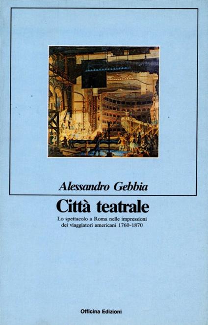 Città teatrale - Alessandro Gebbia - copertina