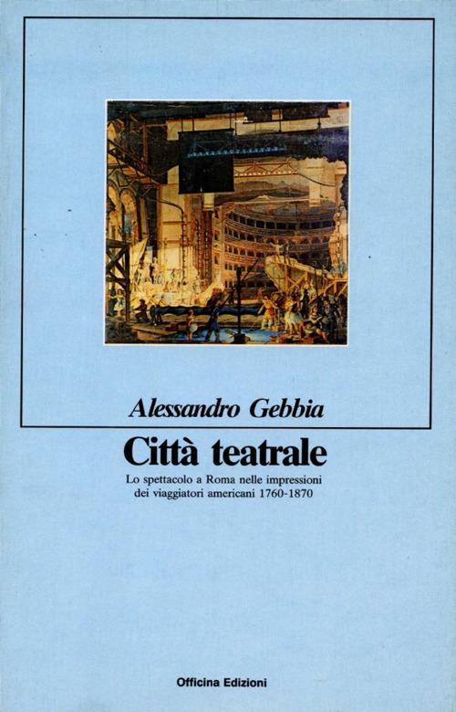 Città teatrale - Alessandro Gebbia - copertina