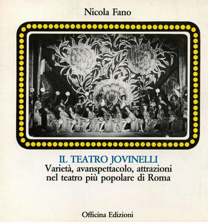 Il teatro Jovinelli - Nicola Fano - copertina