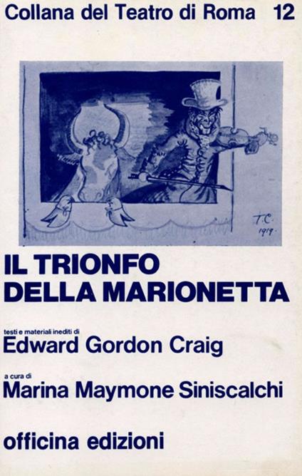 Il trionfo della marionetta - Edward Gordon Craig - copertina