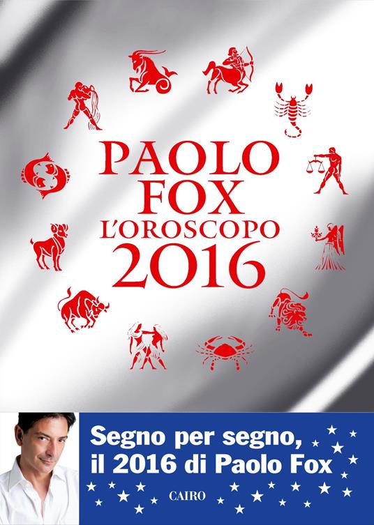 L' oroscopo 2016 - Paolo Fox - copertina