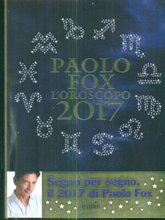 L' oroscopo 2017 - Paolo Fox - copertina
