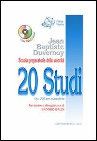 Op. 276 per pianoforte. 20 studi. Spartito. Con CD-Audio - Jean Baptiste Duvernoy - copertina