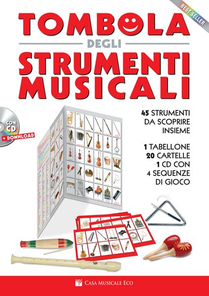 Tombola degli strumenti musicali. Con CD-Audio. Con File audio per il download - copertina