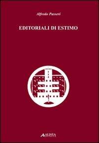 Editoriali di estimo - Alfredo Passeri - copertina