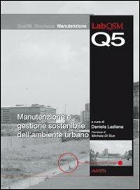 Manutenzione e gestione sostenibile dell'ambiente urbano - copertina