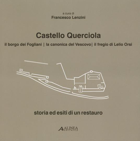 Castello Querciola. Il borgo dei Fogliani, la Canonica del Vescovo, ilfregio di Lelio Orsi. Storia ed esiti di un restauro. Ediz. illustrata - copertina