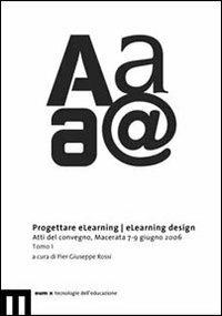 Progettare eLearning/eLearning design. Atti del Convegno (Macerata, 7-9 giugno 2006) - copertina