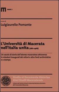 L'Università di Macerata nell'Italia unita (1861-1966) - copertina