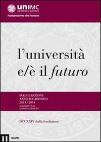 Cerimonia inaugurale anno accademico 2013/2014 (Macerata, 24 ottobre 2013) - copertina