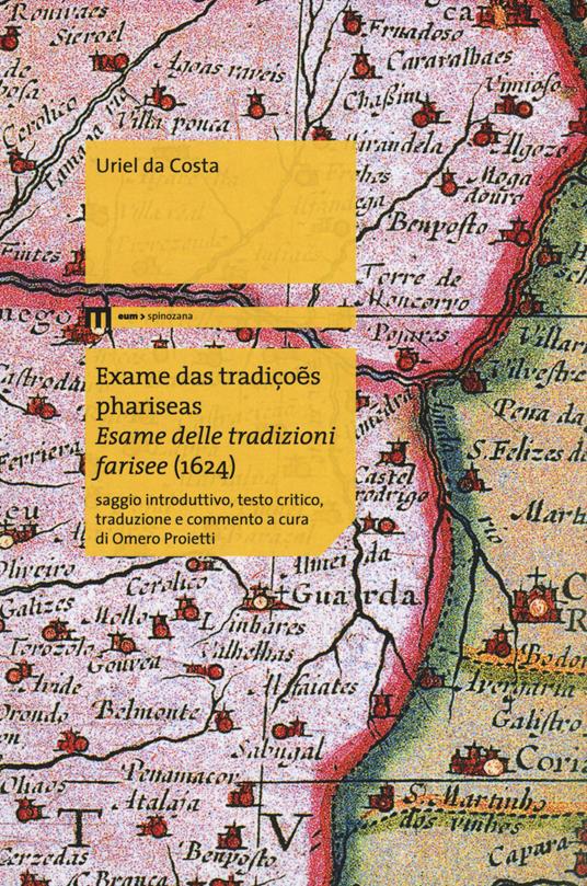 Exame das tradiçoes phariseas-Esame delle tradizioni farisee (1624) - Uriel da Costa - copertina