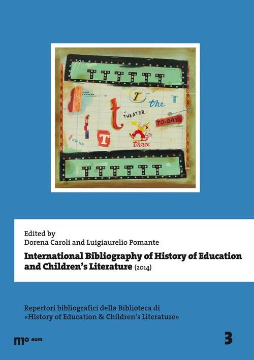 International bibliography of history of education and children's literature (2014) - copertina