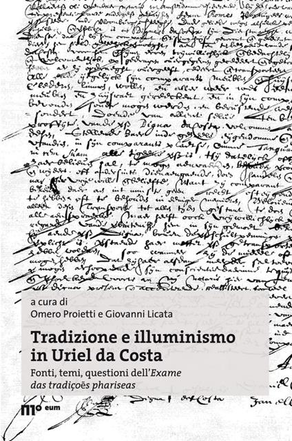 Tradizione e illuminismo in Uriel da Costa - copertina