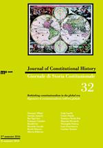 Giornale di storia costituzionale-Journal of constitutional history (2016). Ediz. bilingue. Vol. 32: Ripensare il costituzionalismo nell'era globale-Rethinking constitutionalism in the global era.