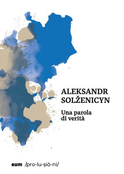 Una parola di verità - Aleksandr Solzenicyn - copertina