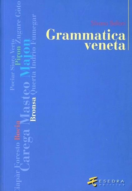 Grammatica veneta - Silvano Belloni - copertina