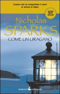 Come un uragano - Nicholas Sparks - copertina