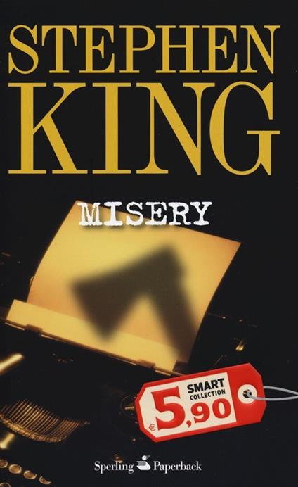 Misery - Stephen King - copertina