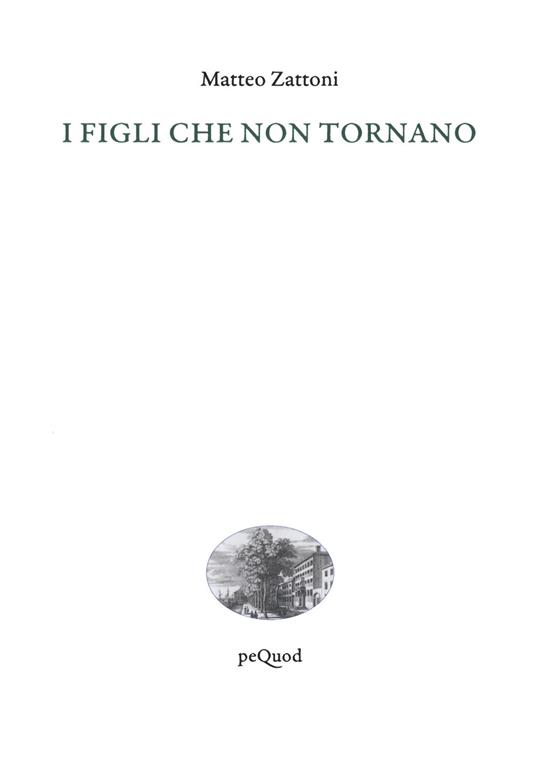 I figli che non tornano - Matteo Zattoni - copertina